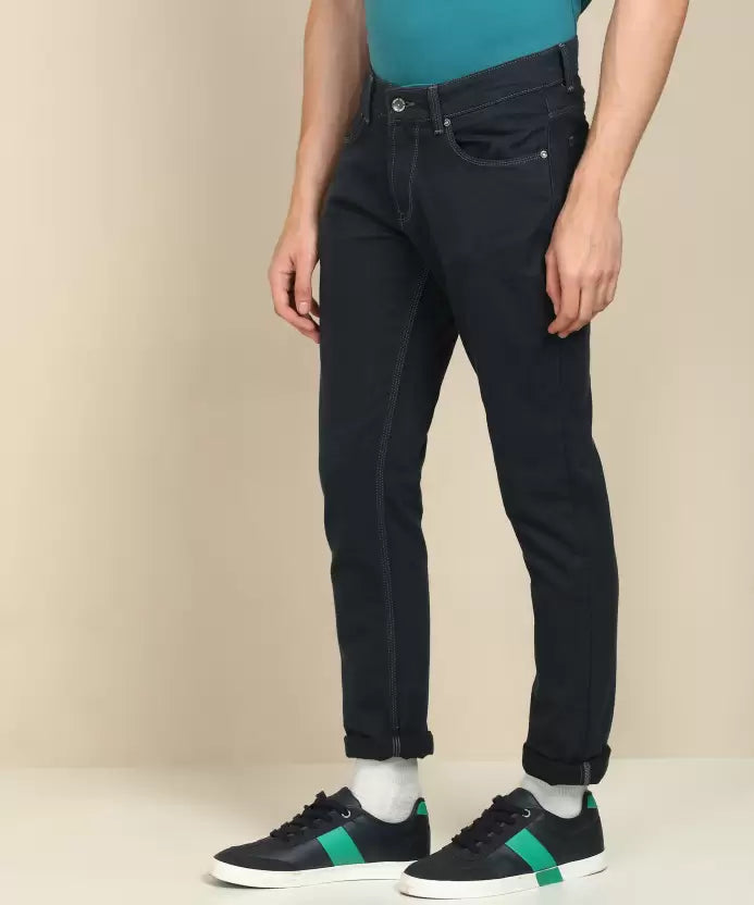 Spykar Men Skinny Low Rise Grey Jeans