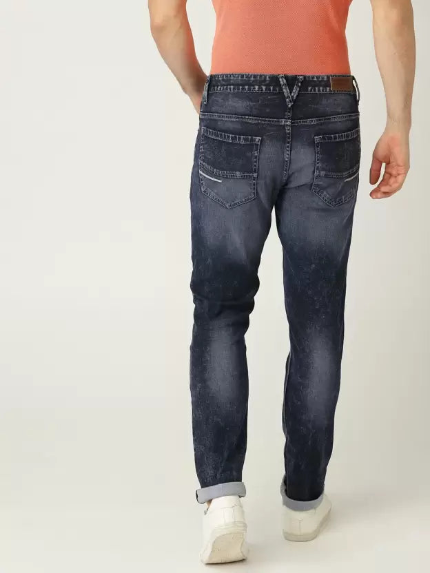 United Colors of Benetton Men Skinny Mid Rise Blue Jeans