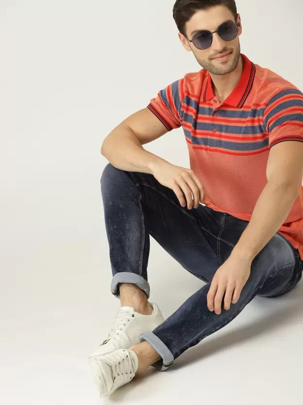 United Colors of Benetton Men Skinny Mid Rise Blue Jeans