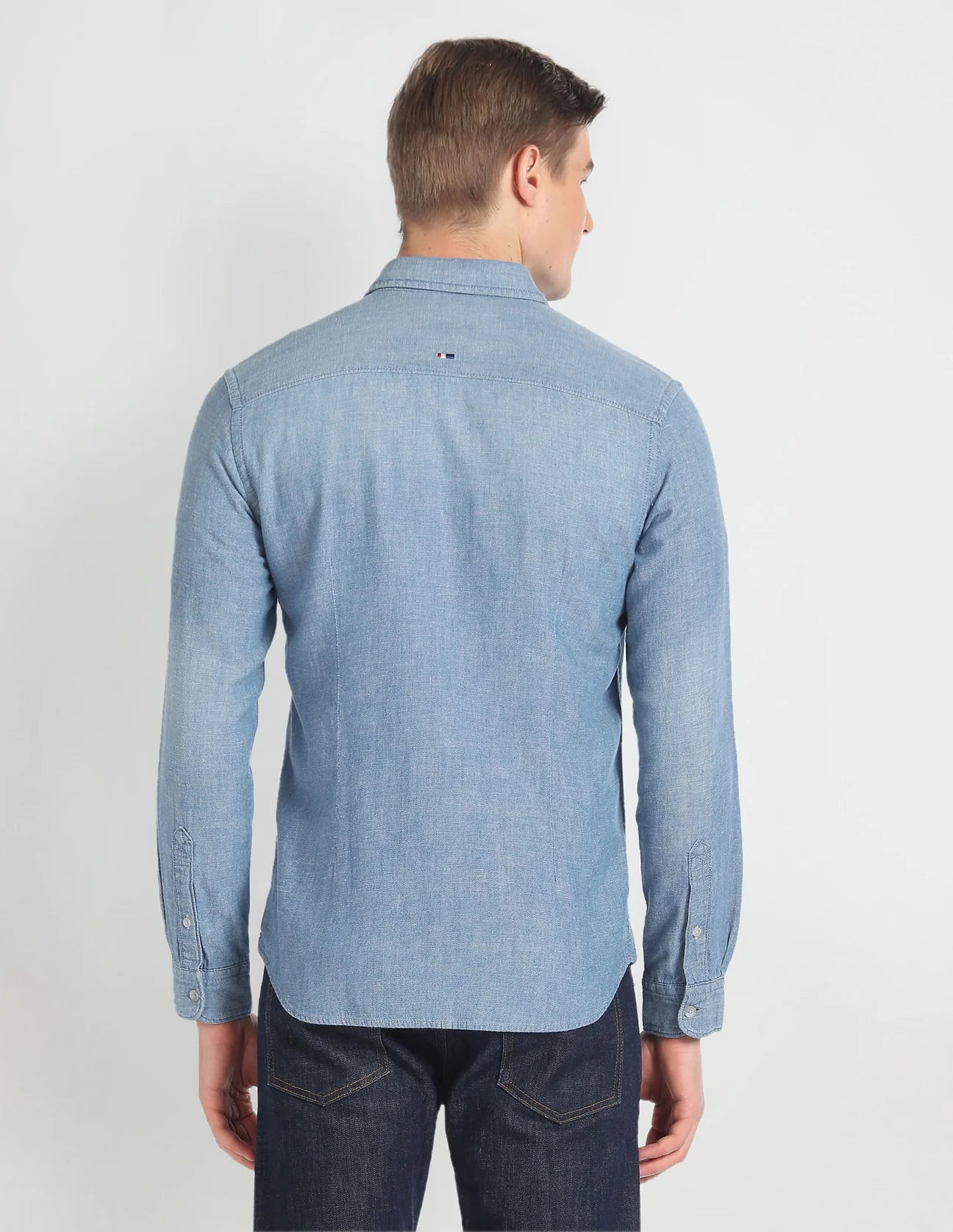 US POLO. Washed Slim Fit Shirt