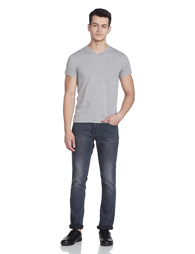 Spykar Men's Grey SlimJeans