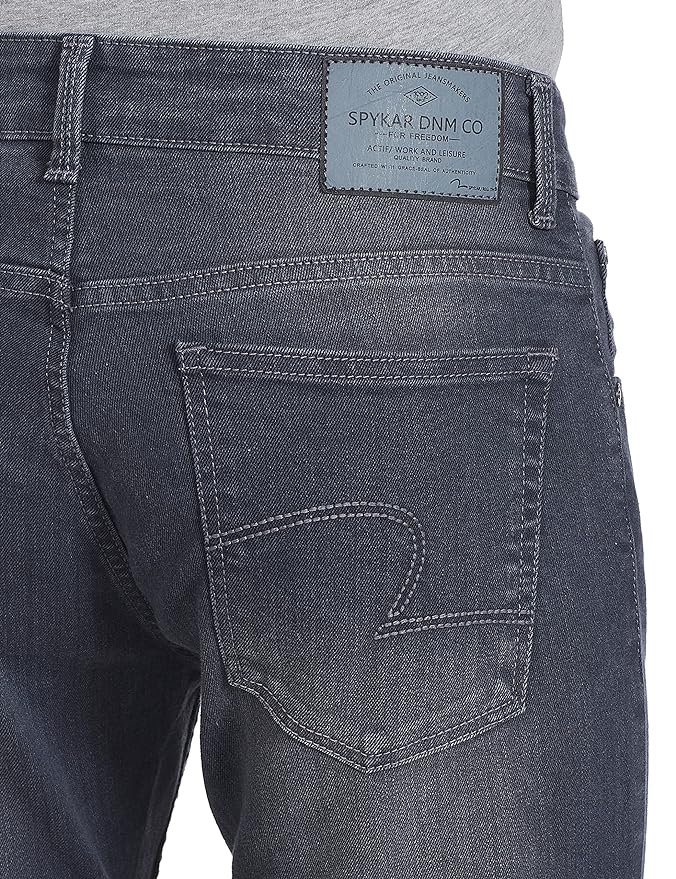 Spykar Men's Grey SlimJeans