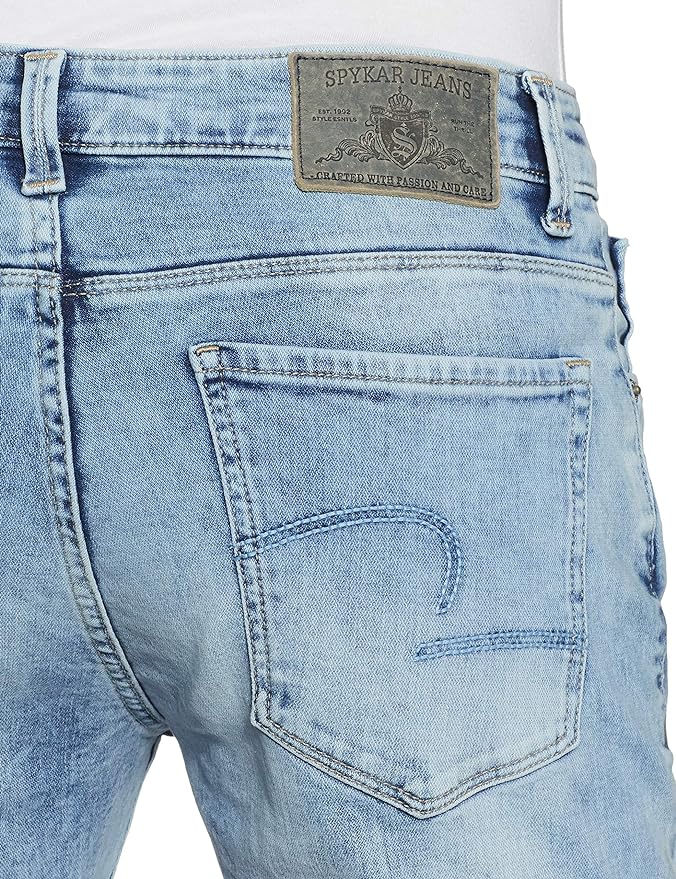 Spykar Men's Skinny Fit Jeans