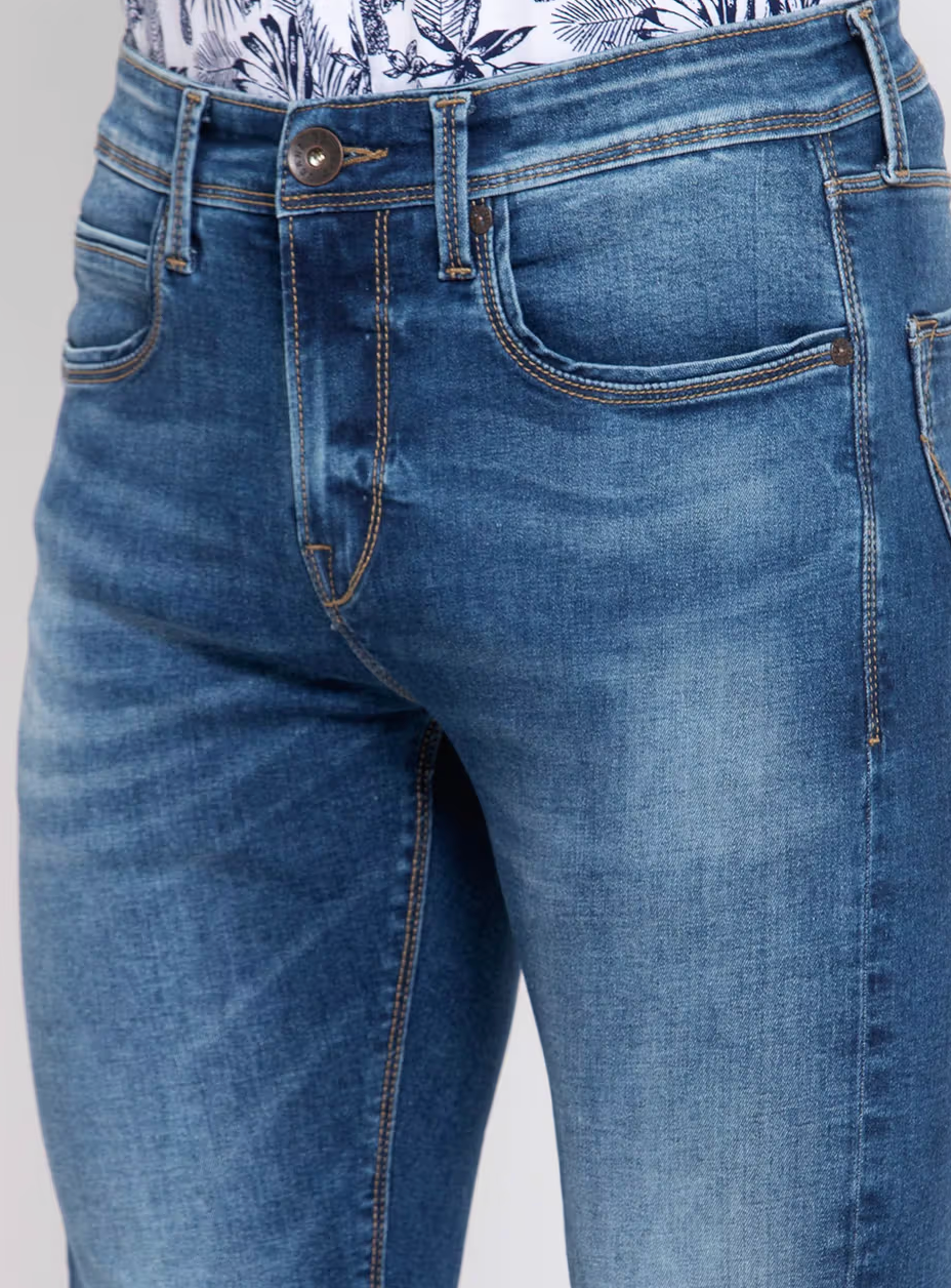 Pepe Jeans Blue Solid Jeans