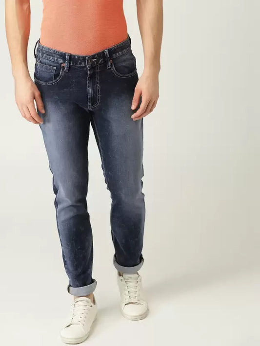 United Colors of Benetton Men Skinny Mid Rise Blue Jeans