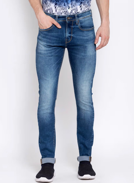 Pepe Jeans Blue Solid Jeans